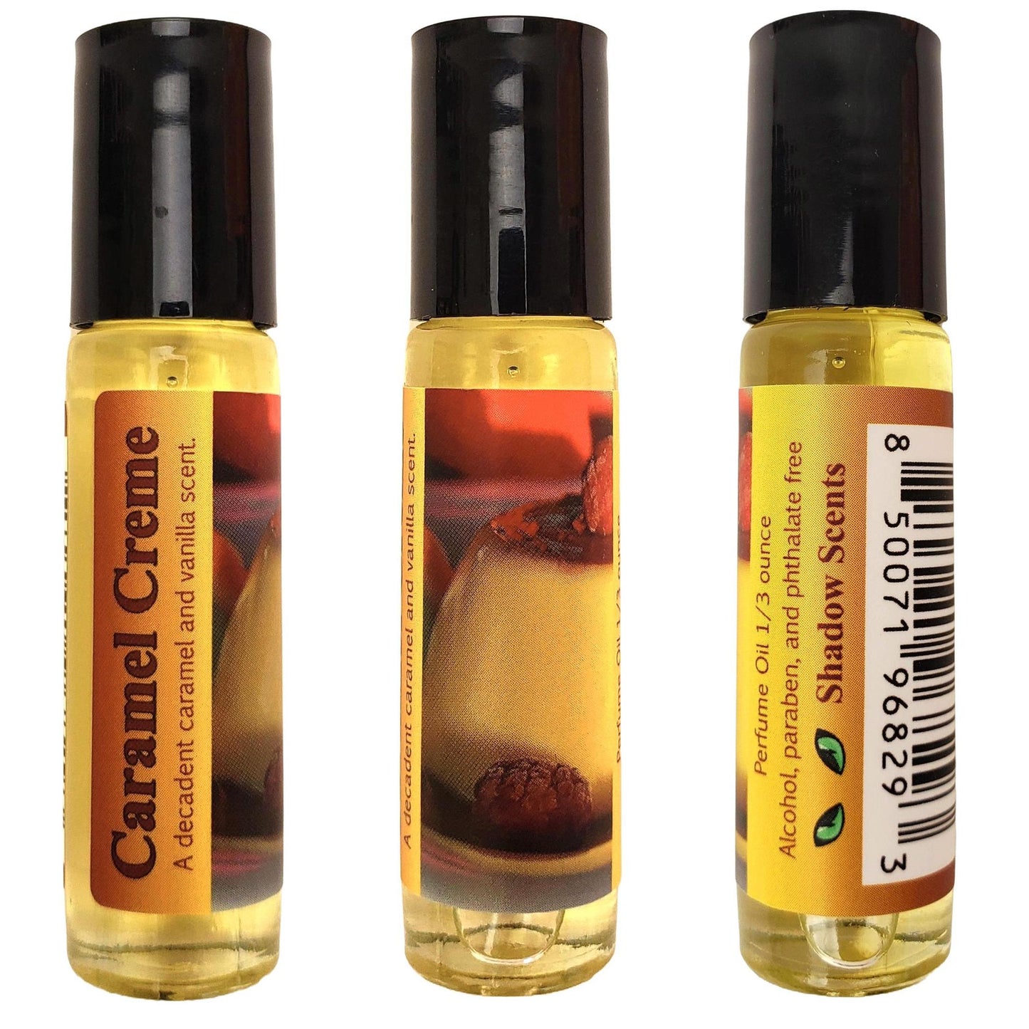 caramel dessert perfume oil roller