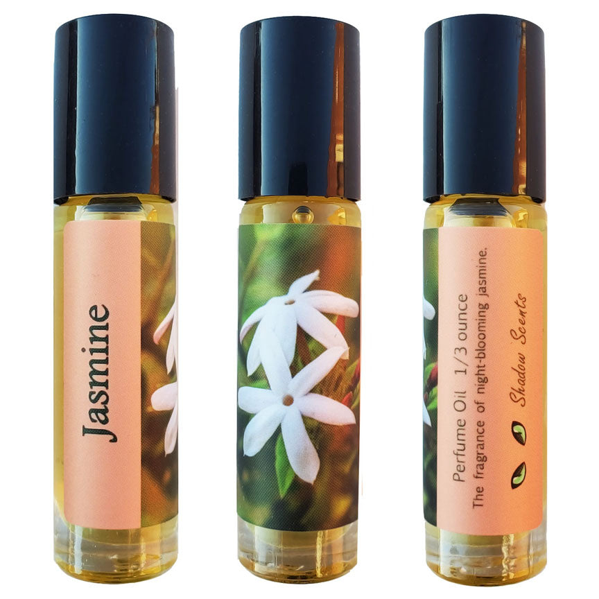 Jasmine Perfume Oil, floral perfume for women
