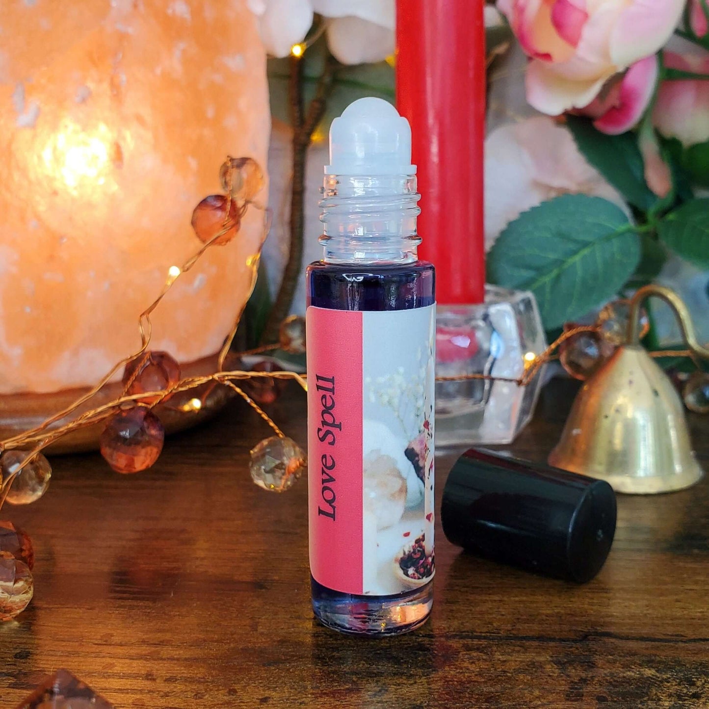 Love Spell Perfume Oil, musk fragrance with fruity and citrus notes