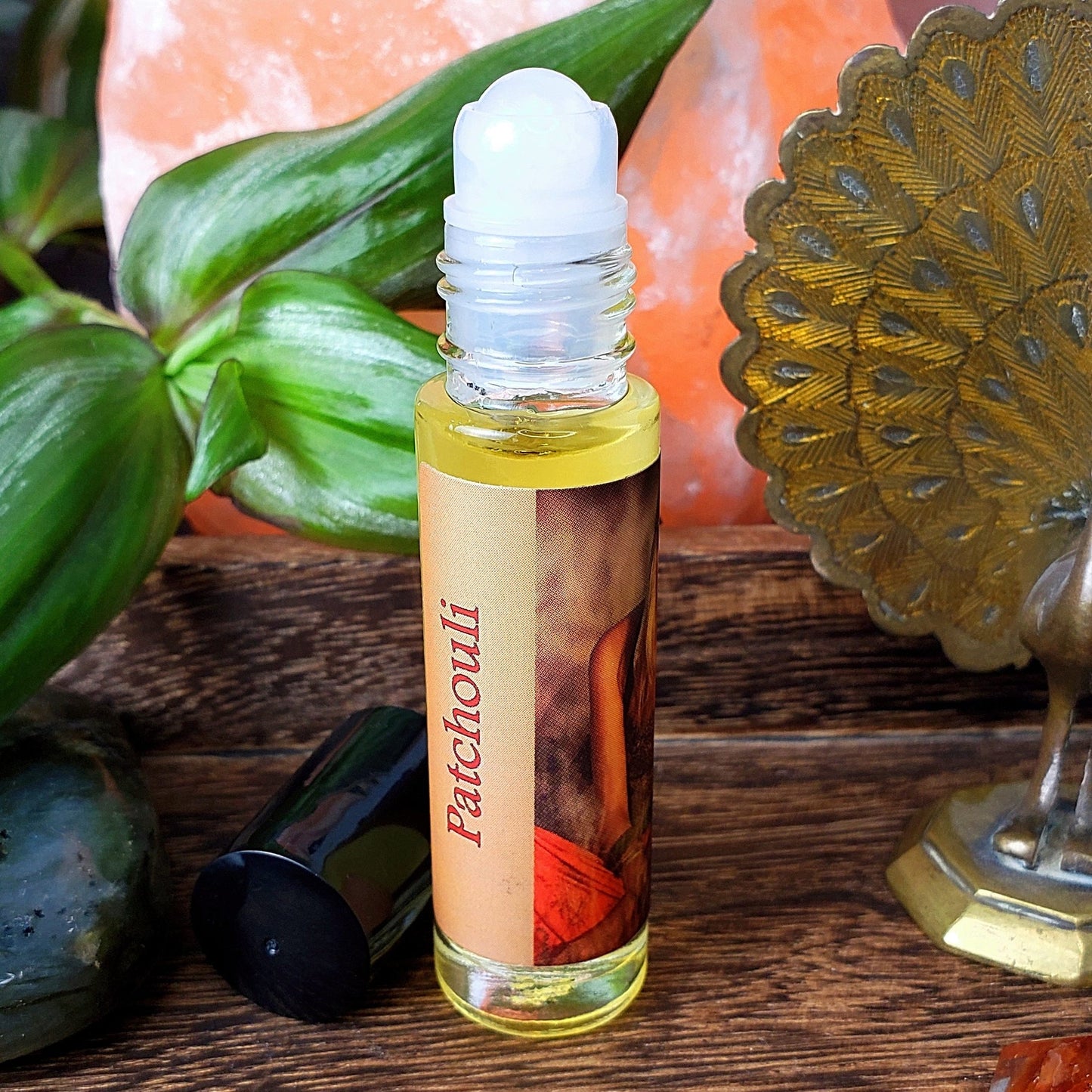 patchouli body oil perfume rollerball