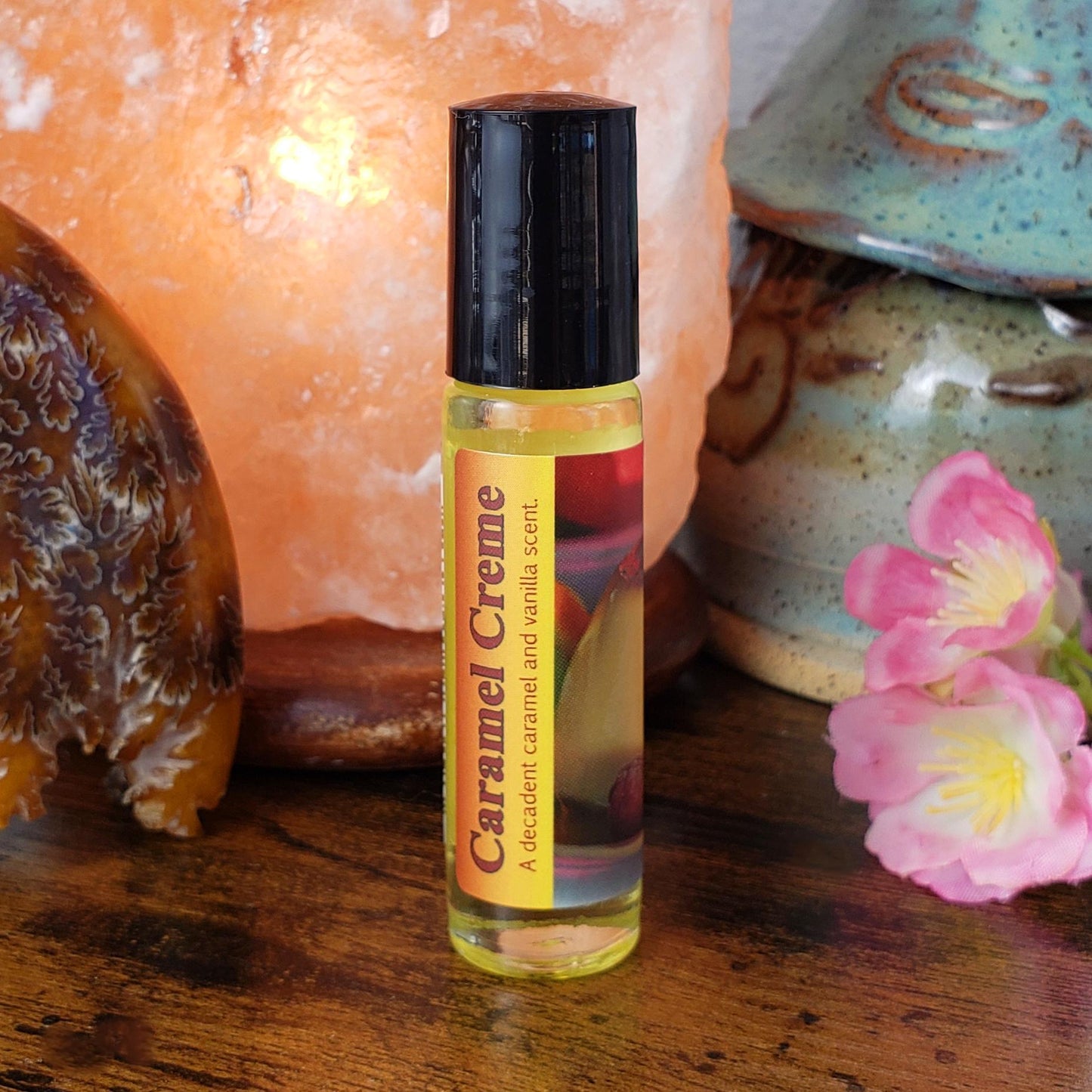 caramel creme perfume oil bottle