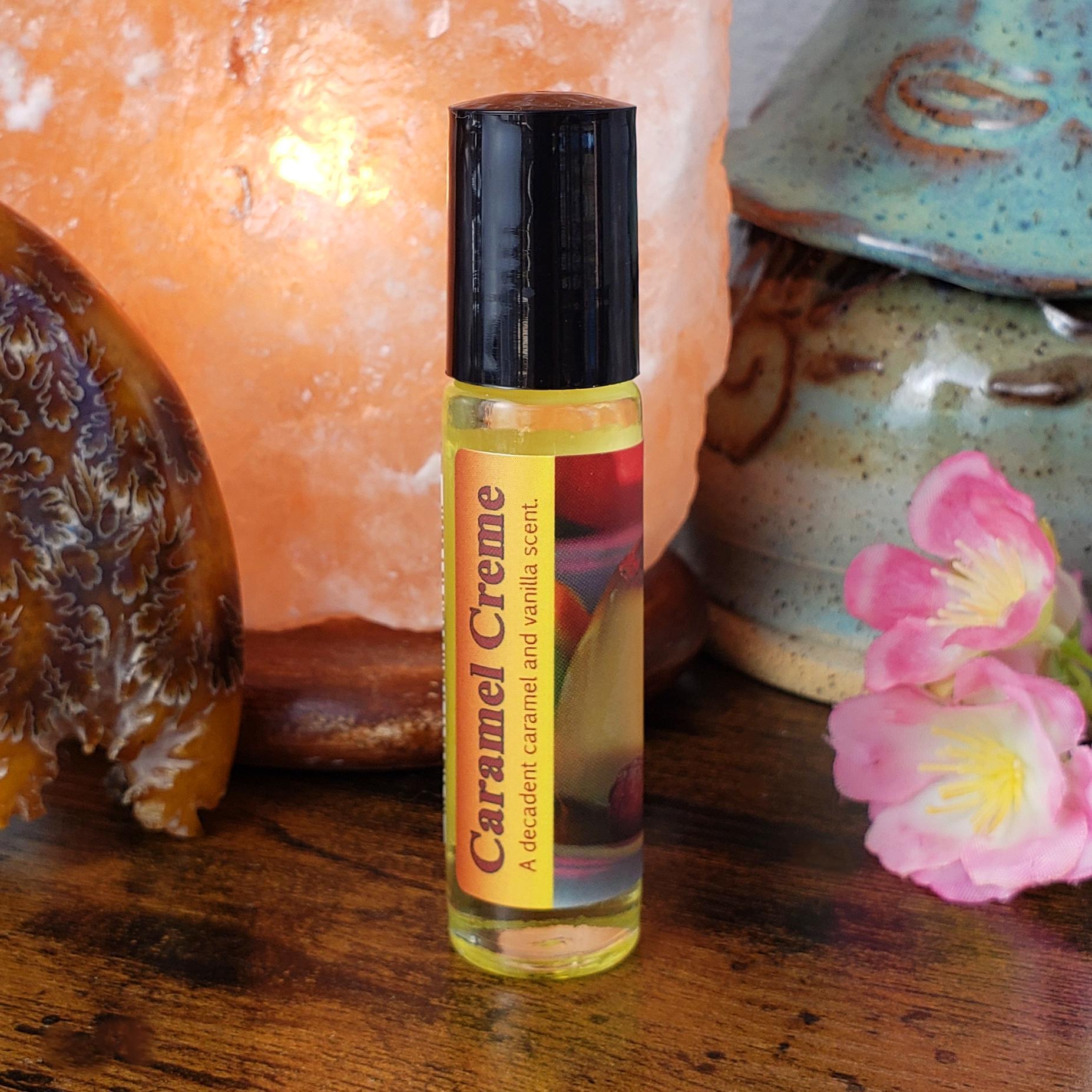 caramel creme perfume oil bottle