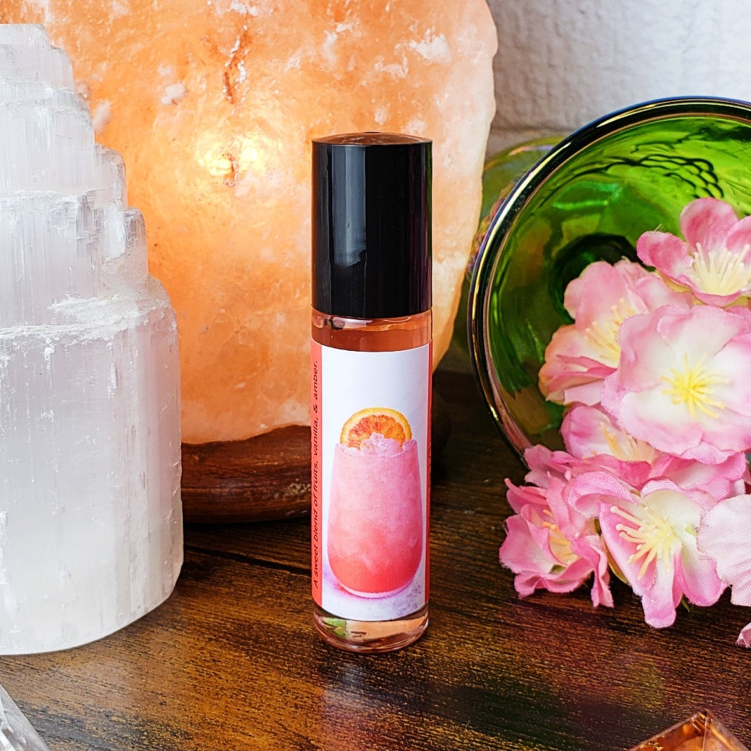 roll-on fragrance bottle elixir perfume oil
