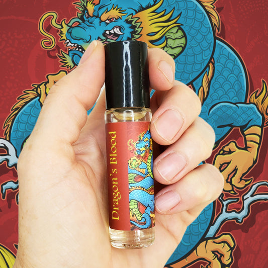 Dragon's Blood Perfume Oil spicy unisex fragrance