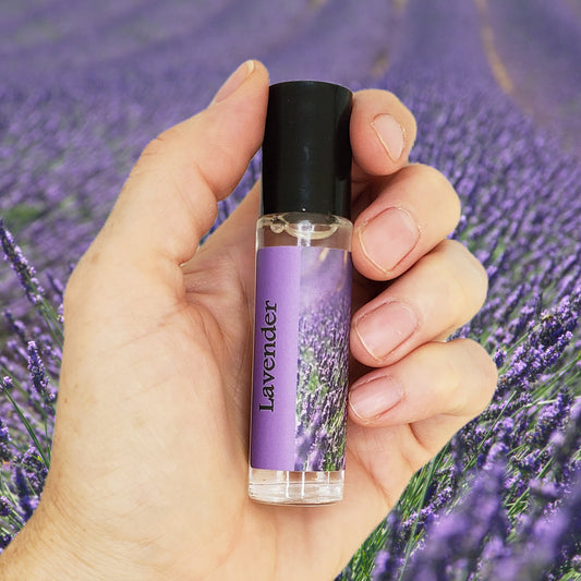 Lavender Perfume Oil, floral fragrance