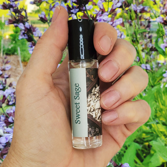 Sweet Sage Perfume Oil earthy perfume