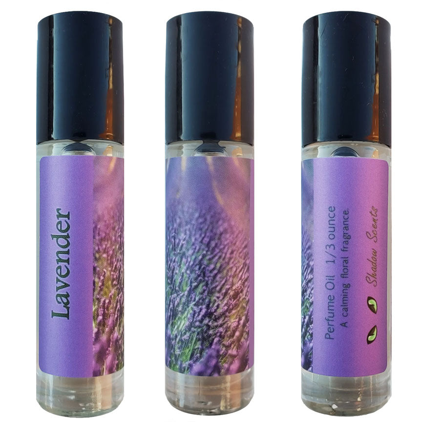 Lavender Perfume Oil with roll-on top
