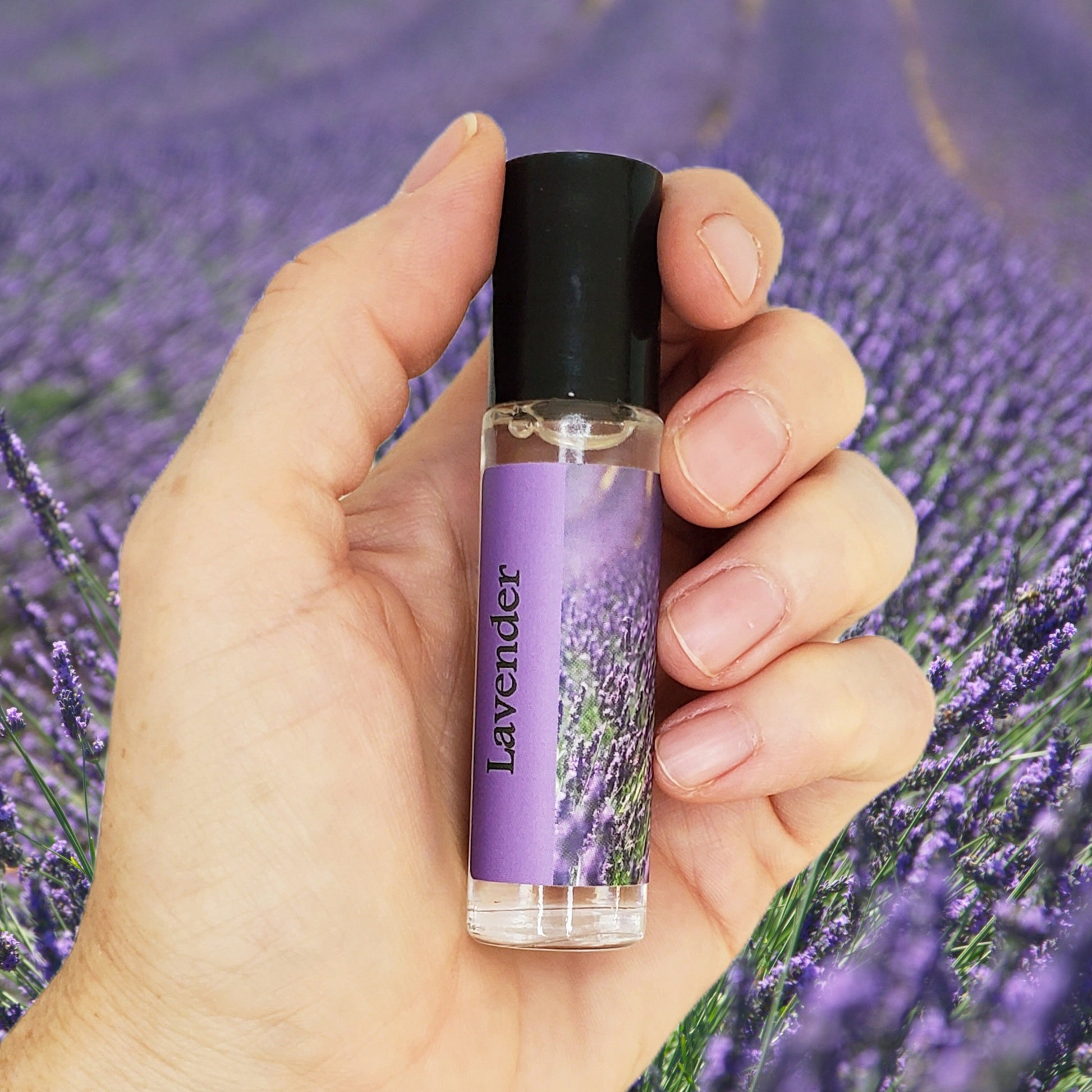 Lavender Perfume Oil – Soothing Floral Herbal Body Oil
