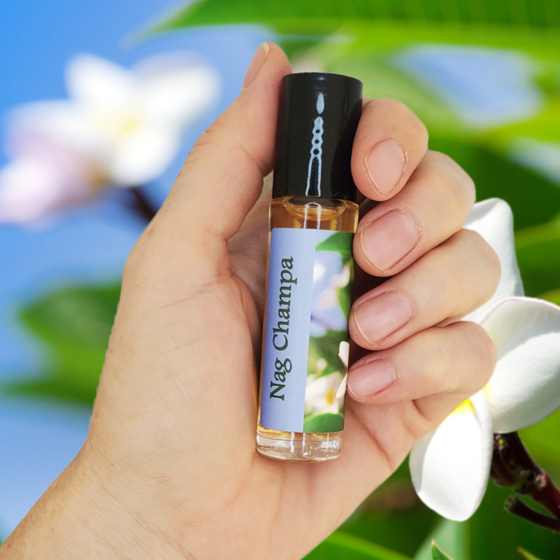 Nag Champa Perfume Oil Woodsy Warm Body Oil Fragrance