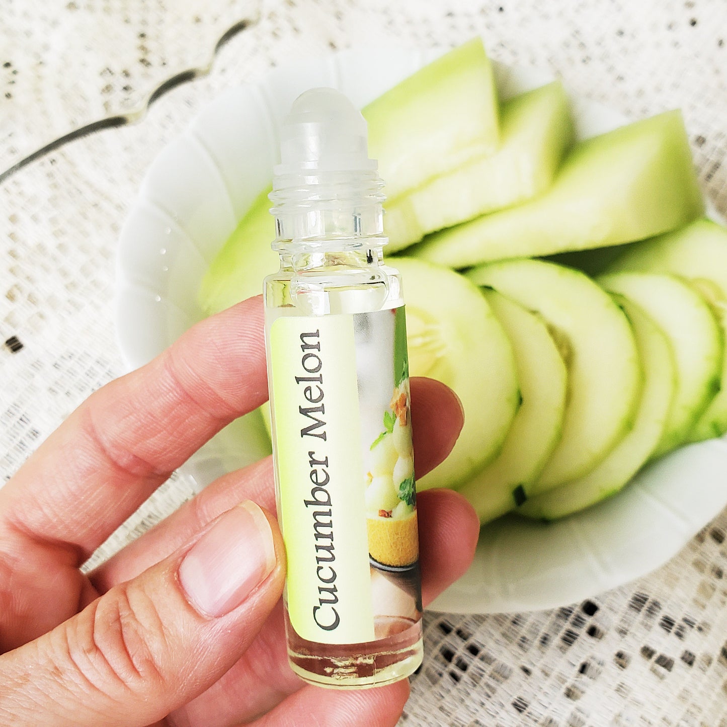 Cucumber Melon Perfume Oil juicy gourmand fragrance