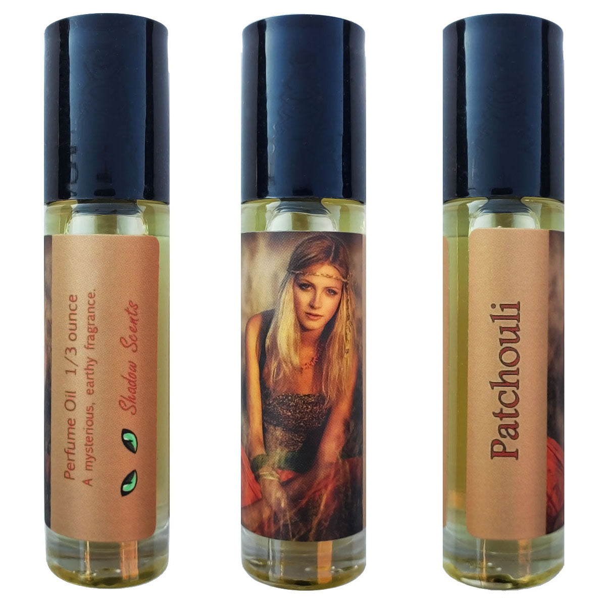 Patchouli Perfume Oil roll-on bottle