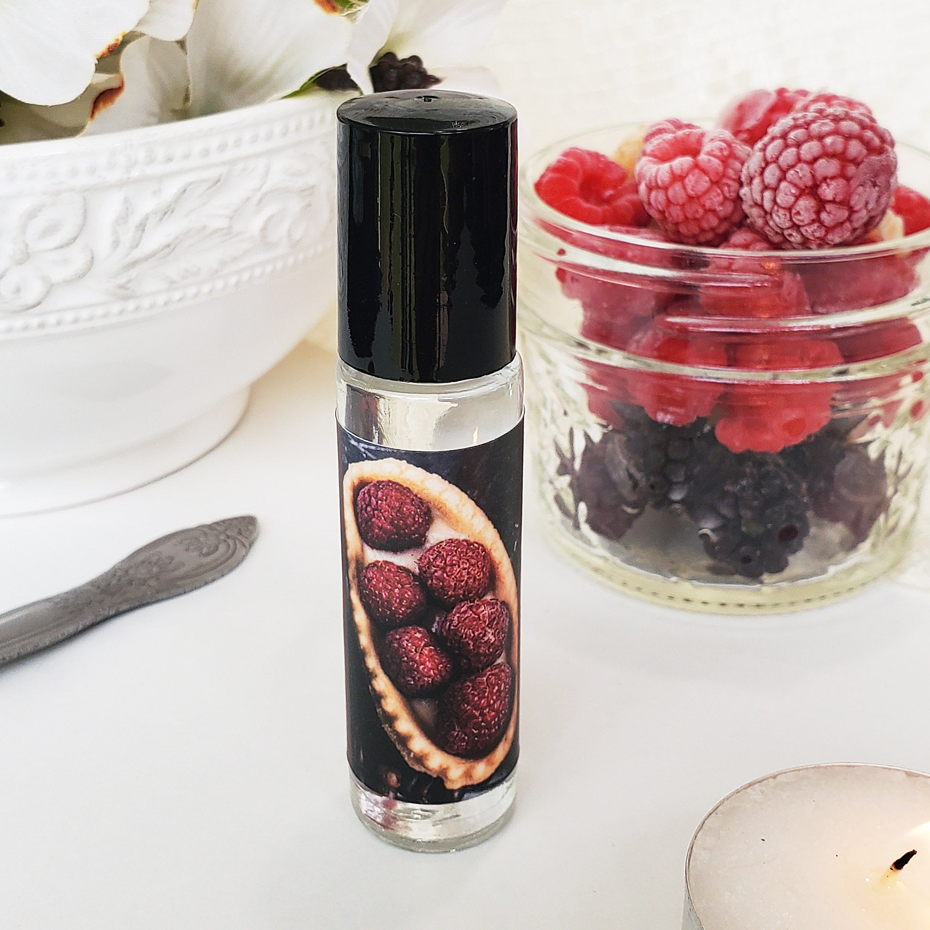 Raspberry Vanilla Perfume Oil gourmand fragrance