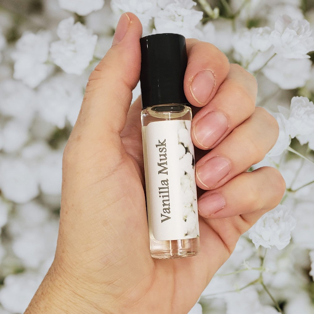 Vanilla Musk Perfume Oil, vanilla musk fragrance